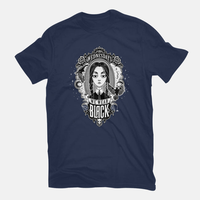 On Wednesdays We Wear Black-mens heavyweight tee-Kat_Haynes