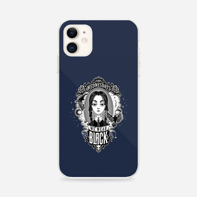 On Wednesdays We Wear Black-iphone snap phone case-Kat_Haynes