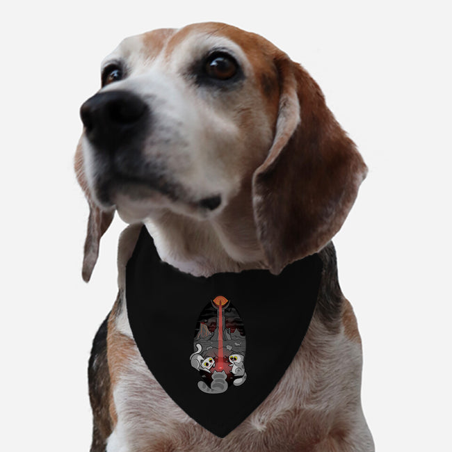 One Light Beam To Rule Them All-dog adjustable pet collar-queenmob
