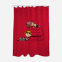 One Piece Nuts-none polyester shower curtain-Boggs Nicolas