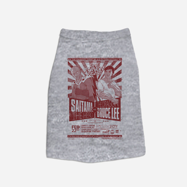 One Punch Fight-dog basic pet tank-Getsousa!