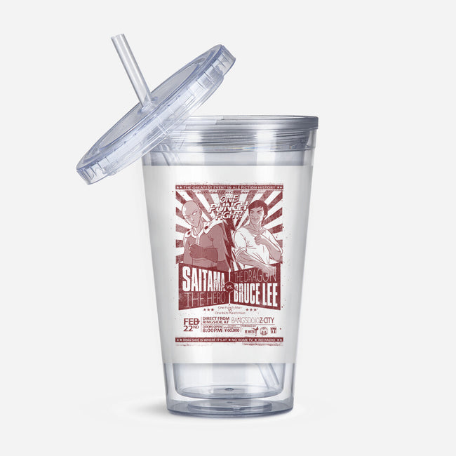 One Punch Fight-none acrylic tumbler drinkware-Getsousa!