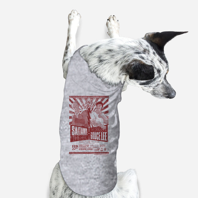 One Punch Fight-dog basic pet tank-Getsousa!
