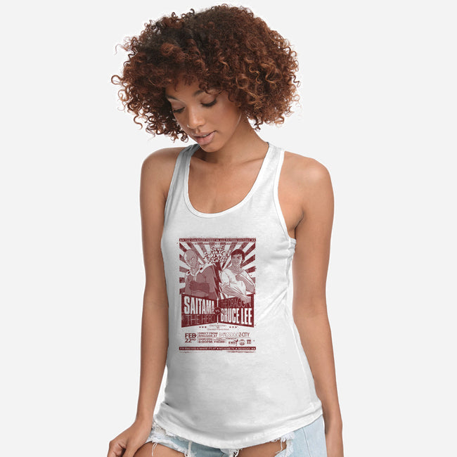 One Punch Fight-womens racerback tank-Getsousa!