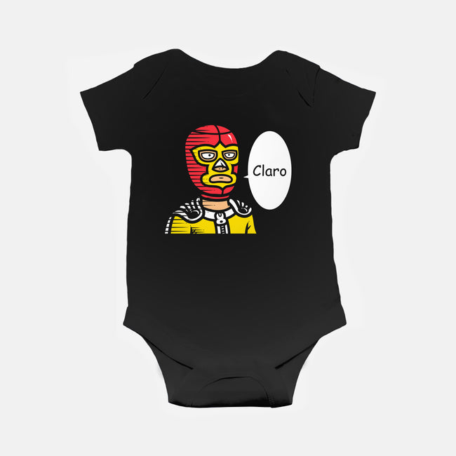 One Punch Macho-baby basic onesie-krisren28