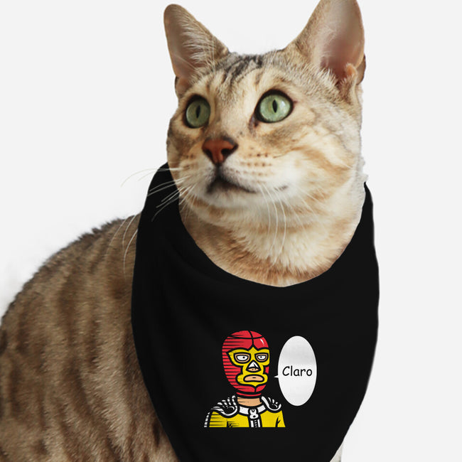 One Punch Macho-cat bandana pet collar-krisren28
