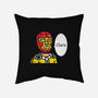 One Punch Macho-none removable cover throw pillow-krisren28