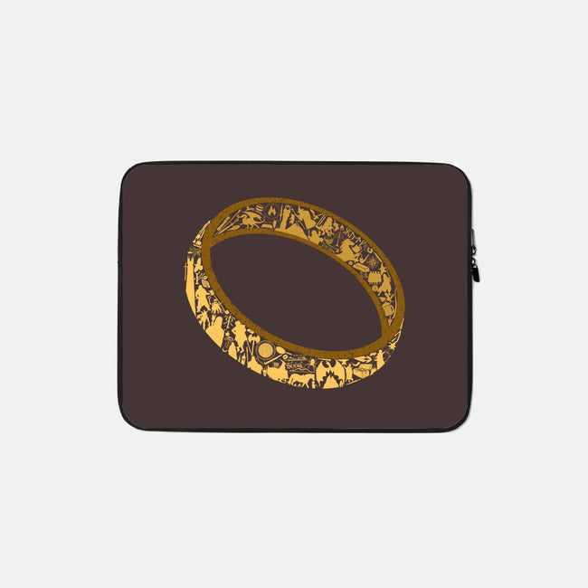 One Ring-none zippered laptop sleeve-thehookshot