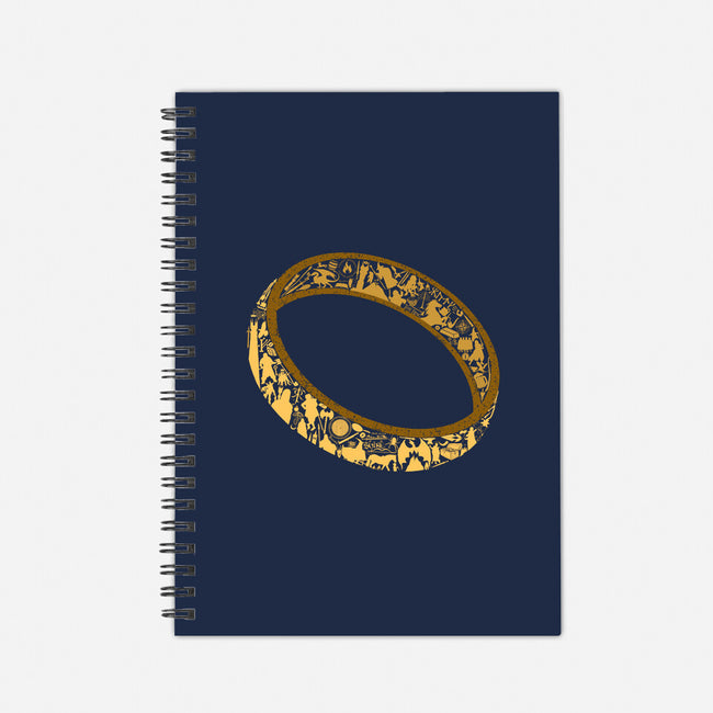 One Ring-none dot grid notebook-thehookshot