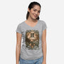 One True Love-womens v-neck tee-MedusaD