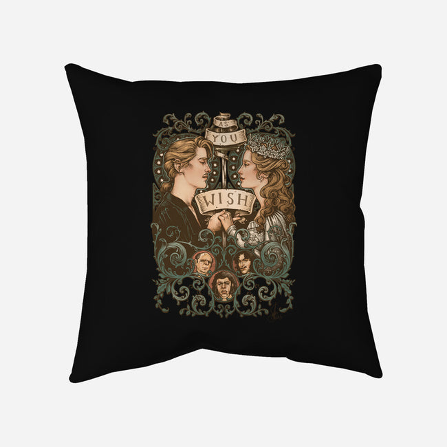 One True Love-none removable cover w insert throw pillow-MedusaD