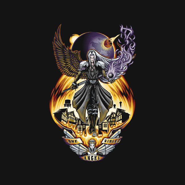 One Winged Angel-womens v-neck tee-TrulyEpic