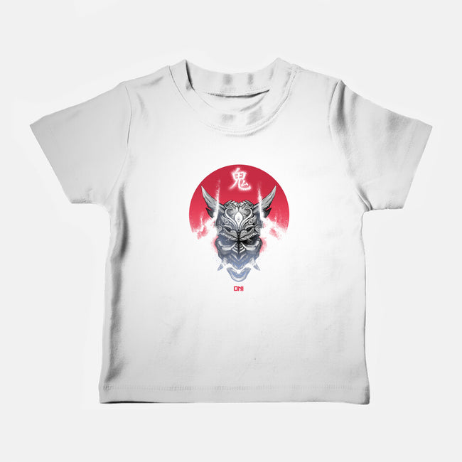 Oni Demon-baby basic tee-Dracortis