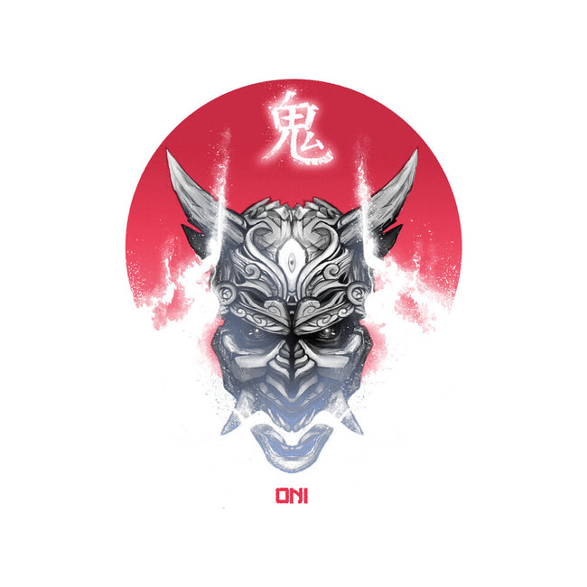 Oni Demon-none polyester shower curtain-Dracortis