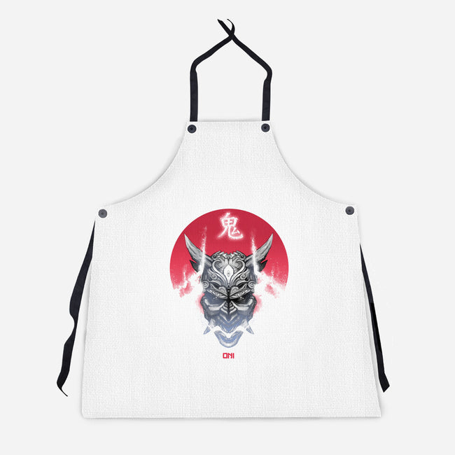 Oni Demon-unisex kitchen apron-Dracortis