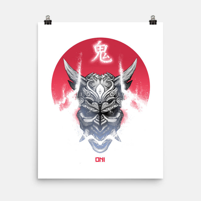 Oni Demon-none matte poster-Dracortis