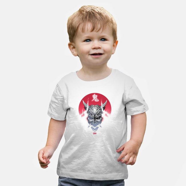 Oni Demon-baby basic tee-Dracortis