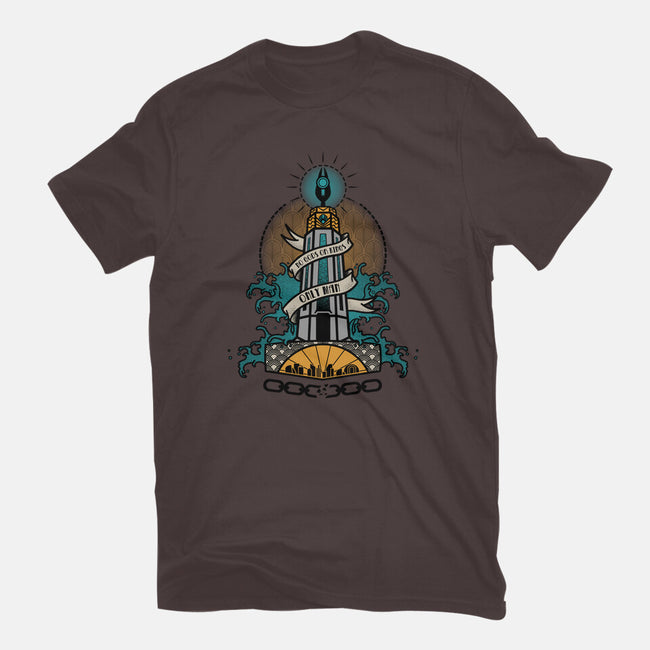 Only Man-womens fitted tee-Beware1984