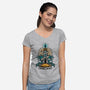Only Man-womens v-neck tee-Beware1984