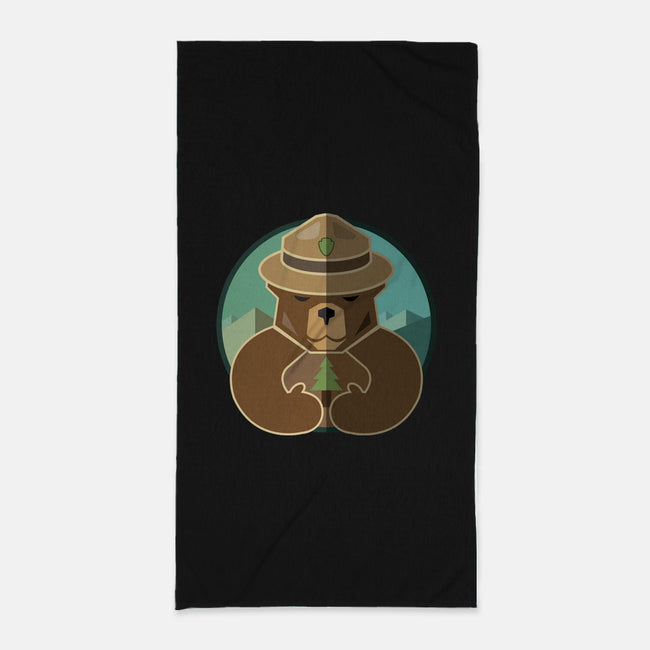 Only You Can Protect & Conserve-none beach towel-Diana Roberts