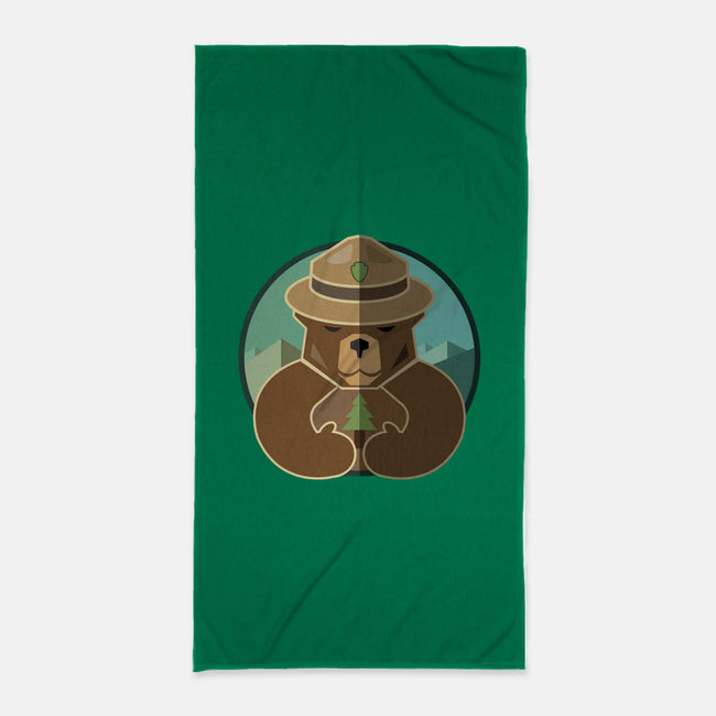 Only You Can Protect & Conserve-none beach towel-Diana Roberts