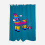 Oops!-none polyester shower curtain-kgullholmen