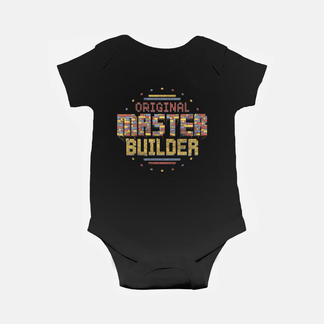 Original Master Builder-baby basic onesie-DJKopet