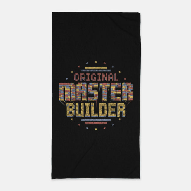 Original Master Builder-none beach towel-DJKopet