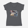 Ouija-womens v-neck tee-Eugene Kaik