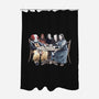 Ouija-none polyester shower curtain-Eugene Kaik