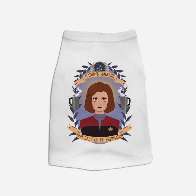 Our Lady of Determination-cat basic pet tank-heymonster
