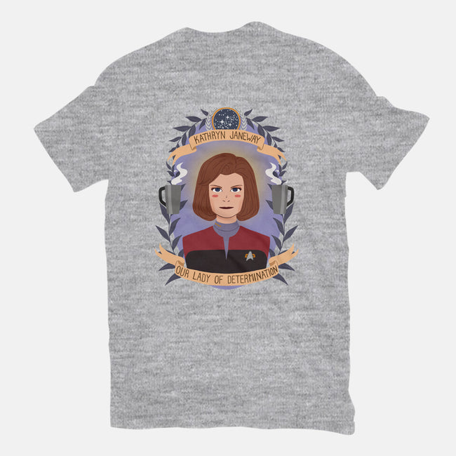 Our Lady of Determination-youth basic tee-heymonster