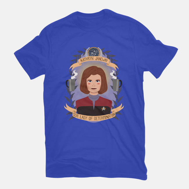 Our Lady of Determination-mens heavyweight tee-heymonster