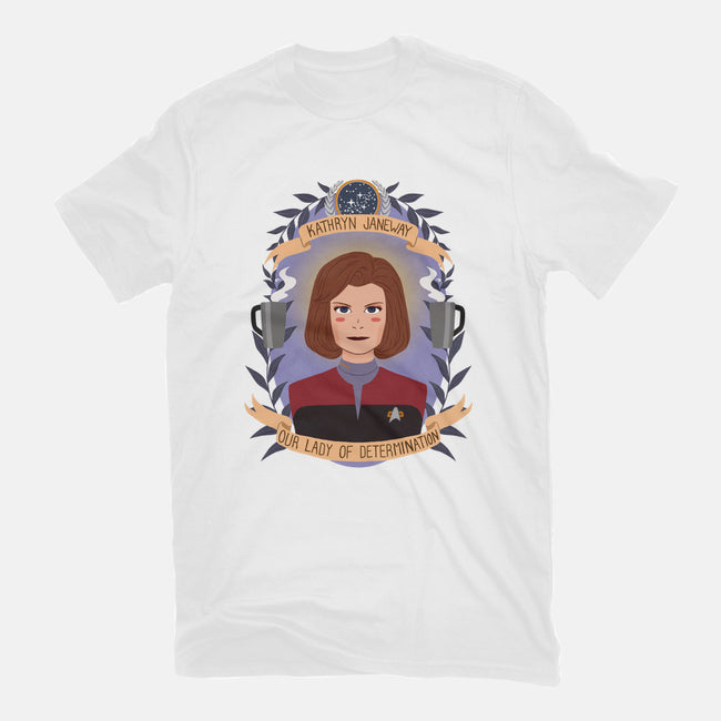 Our Lady of Determination-mens heavyweight tee-heymonster