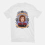 Our Lady of Determination-womens basic tee-heymonster