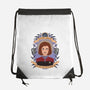 Our Lady of Determination-none drawstring bag-heymonster