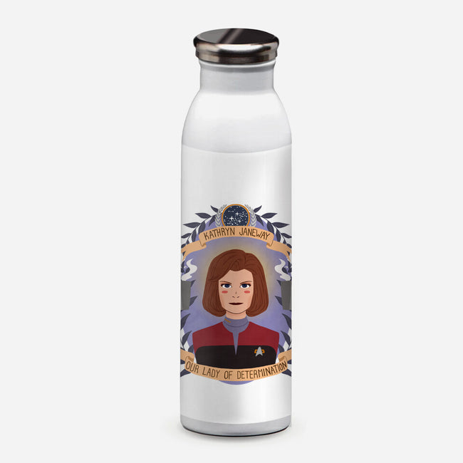Our Lady of Determination-none water bottle drinkware-heymonster