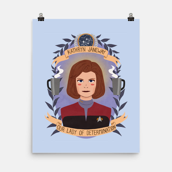 Our Lady of Determination-none matte poster-heymonster