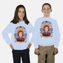Our Lady of Determination-youth crew neck sweatshirt-heymonster