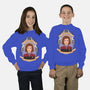 Our Lady of Determination-youth crew neck sweatshirt-heymonster