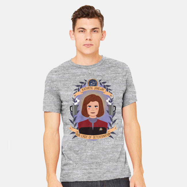 Our Lady of Determination-mens heavyweight tee-heymonster