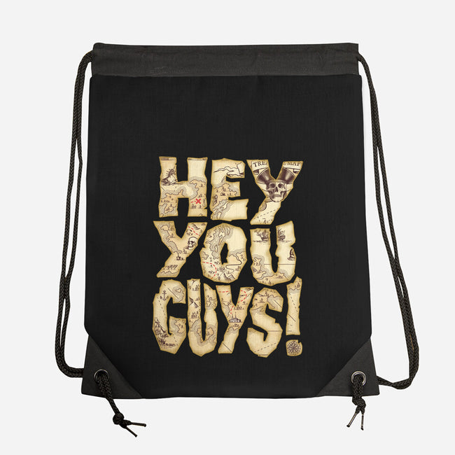 Our Map-none drawstring bag-CoD Designs