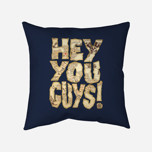 Our Map-none non-removable cover w insert throw pillow-CoD Designs