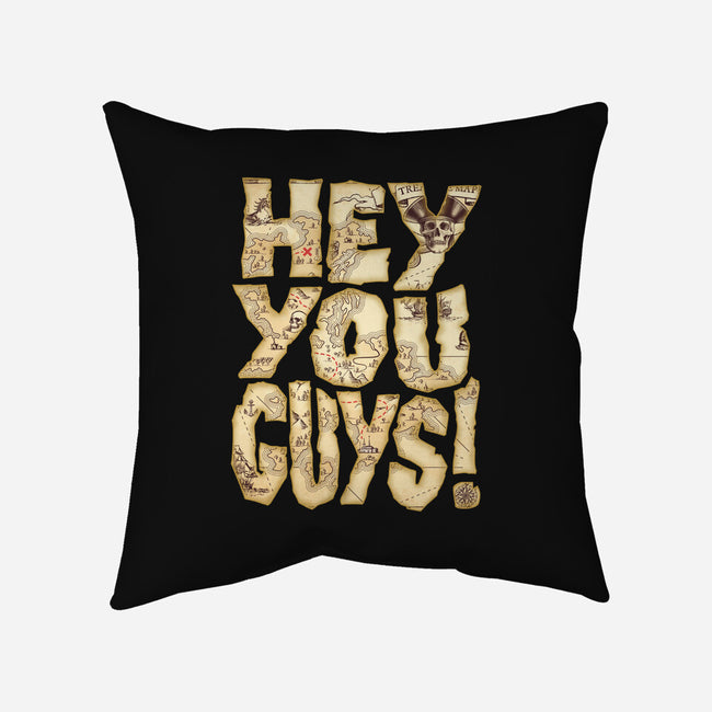 Our Map-none removable cover throw pillow-CoD Designs