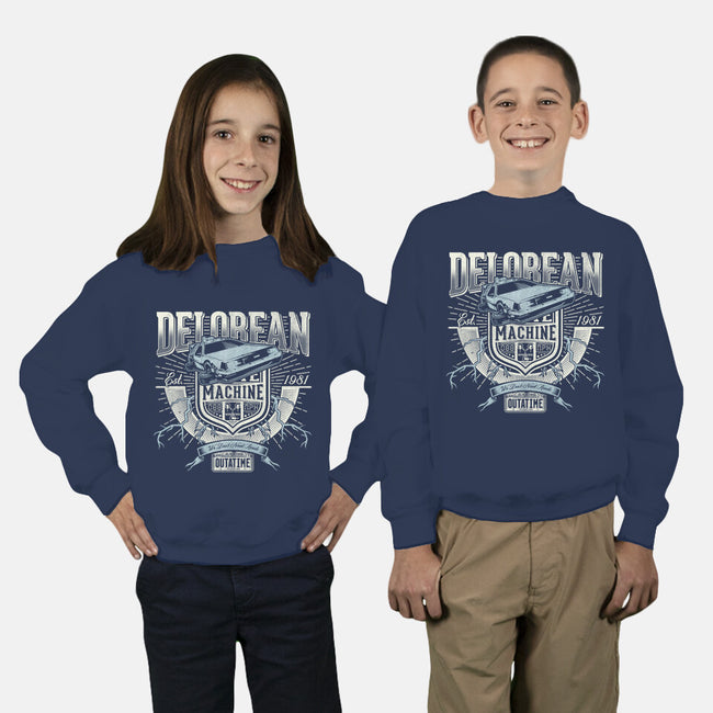 OutaTime-youth crew neck sweatshirt-CoD Designs