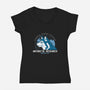 Outpost 31-womens v-neck tee-DinoMike