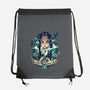 Over Your Dead Body-none drawstring bag-TimShumate