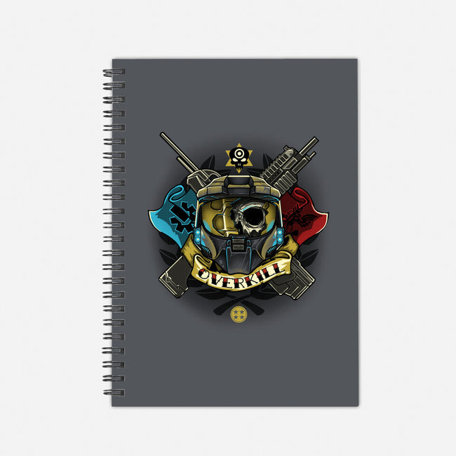 Overkill-none dot grid notebook-pertheseus