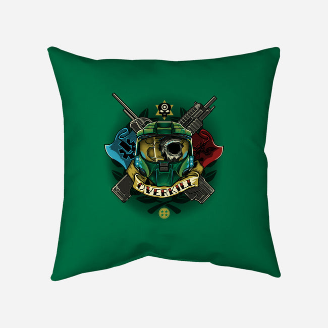 Overkill-none removable cover throw pillow-pertheseus