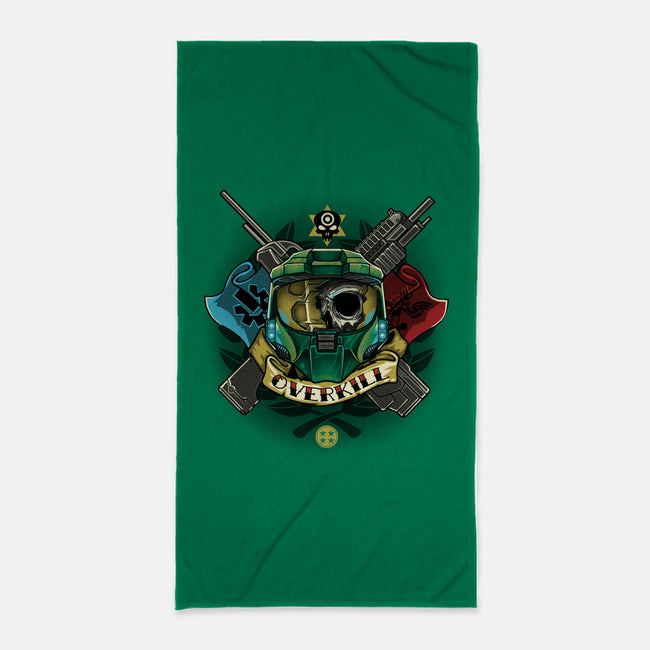 Overkill-none beach towel-pertheseus